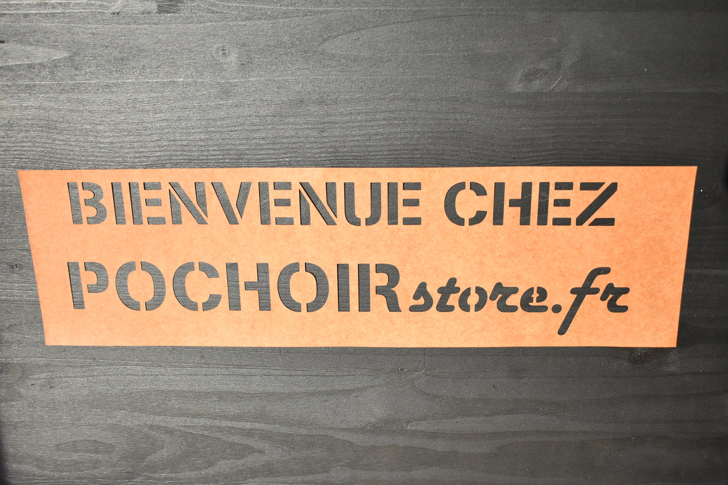 Pochoir carton