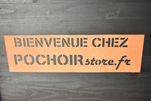 Pochoir carton