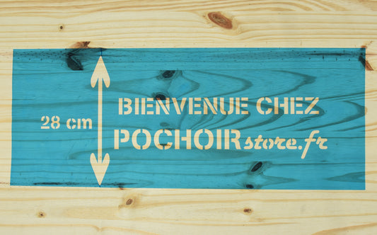 Pochoir autocollant